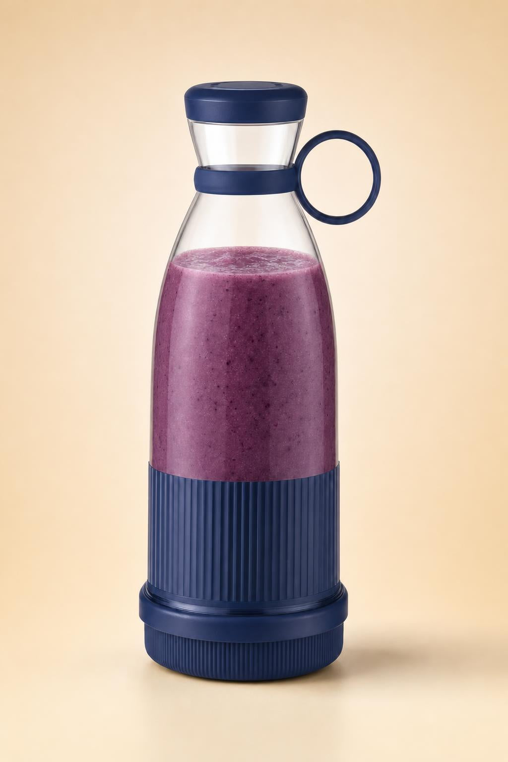 Blue Vellumwood portable blender